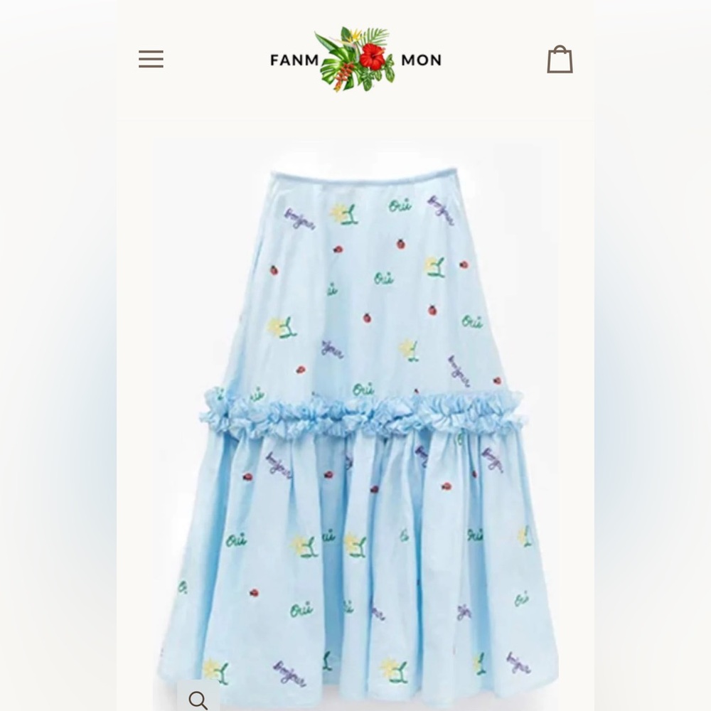 FANM MON X CLARE V SKIRT